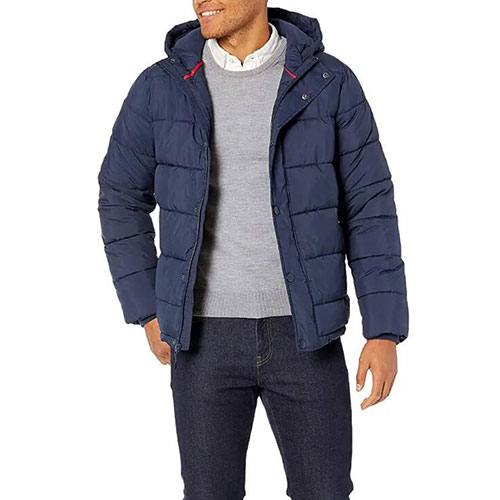 Comfortable plus size men down jacket