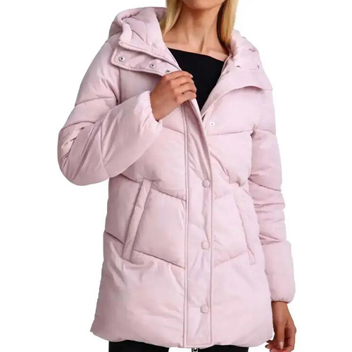 Soft and warm women down jacket